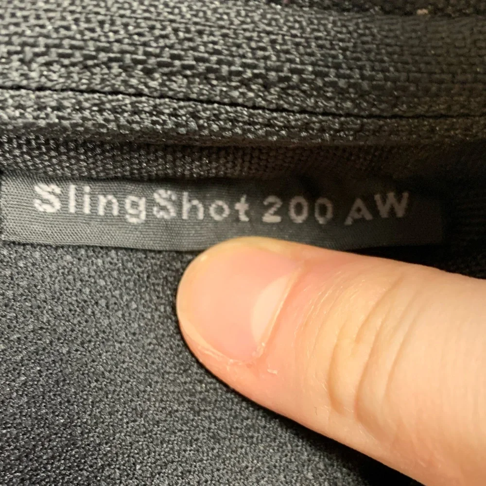 EUC Lowepro SlingShot 200 AW, All-Weather BackPack/Sling Bag - Black camera bag